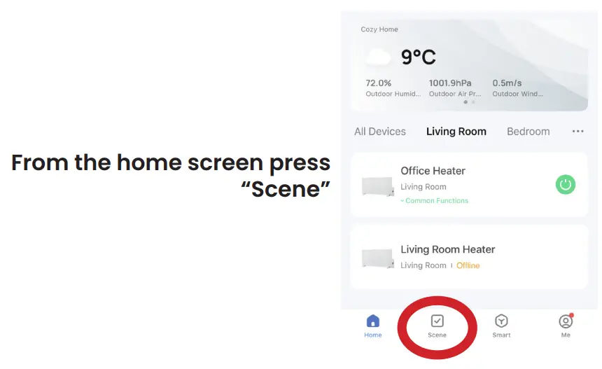 Adax SolAire Celsius Oil Filled Radiator app 11