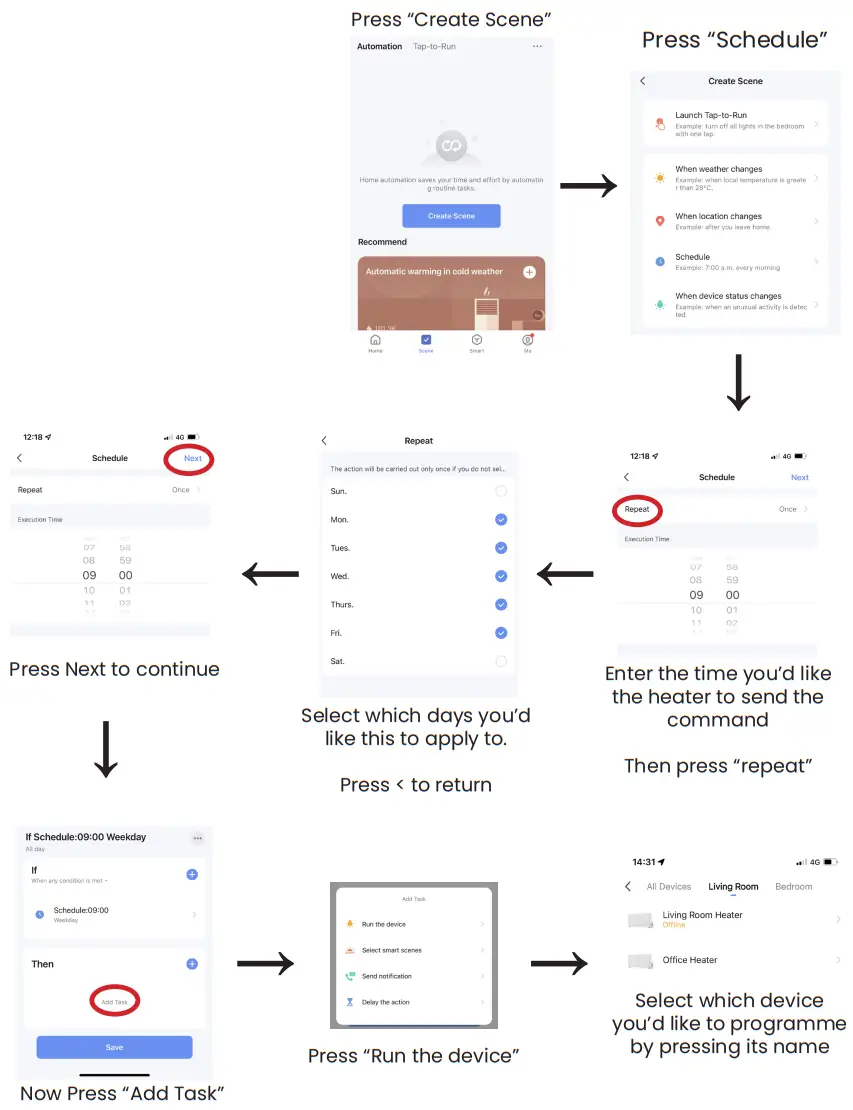 Adax SolAire Celsius Oil Filled Radiator app 13