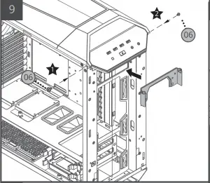 Front-Radiator-Installation-(360mm)-illustration