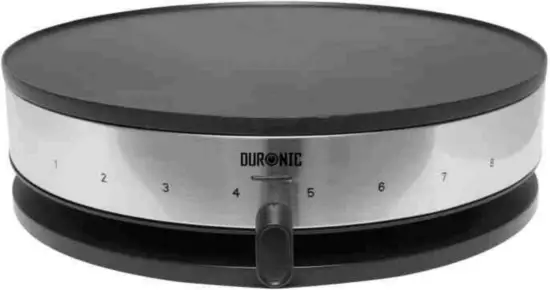DURONIC PM131 Crepe Maker 33cm Electric Pancake Machine