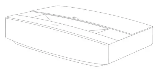 XGIMI Aura 4K UHD Ultra Short Throw Laser Projector