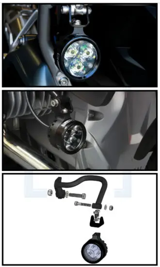 clearwater LIGHTS R1200RTW Darla LED Light Kit - Mounting The Lights 2