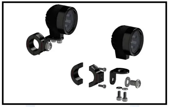 clearwater LIGHTS R1200RTW Darla LED Light Kit - Mounting The Lights 3