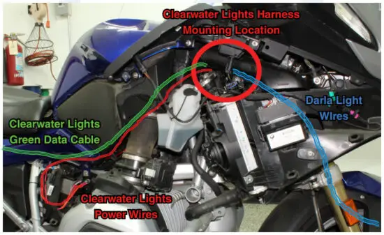 clearwater LIGHTS R1200RTW Darla LED Light Kit - wiring 1