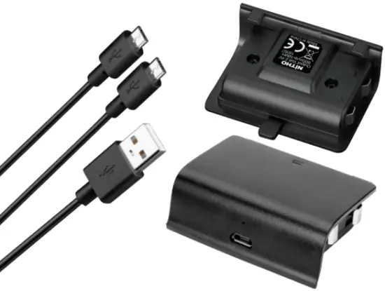 NITHO XB1-TWBP-K Twin Battery Packs Rechargeable Battery Pack for All Xb1 Controllers