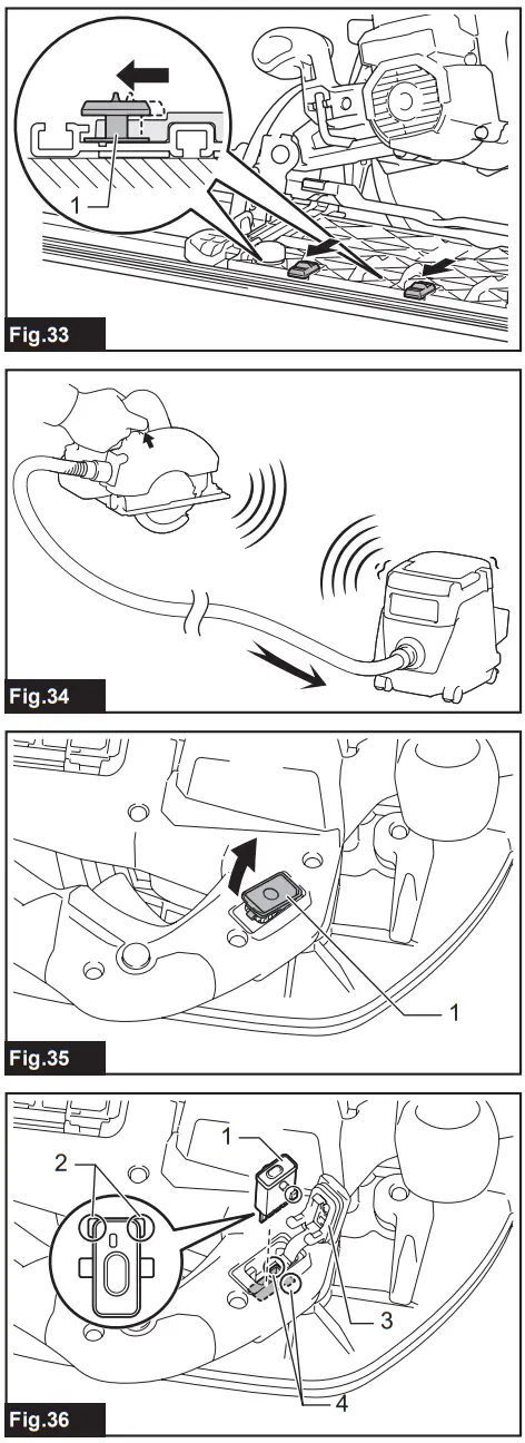 makita HS009G Cordless Circular Saw - Fig 10