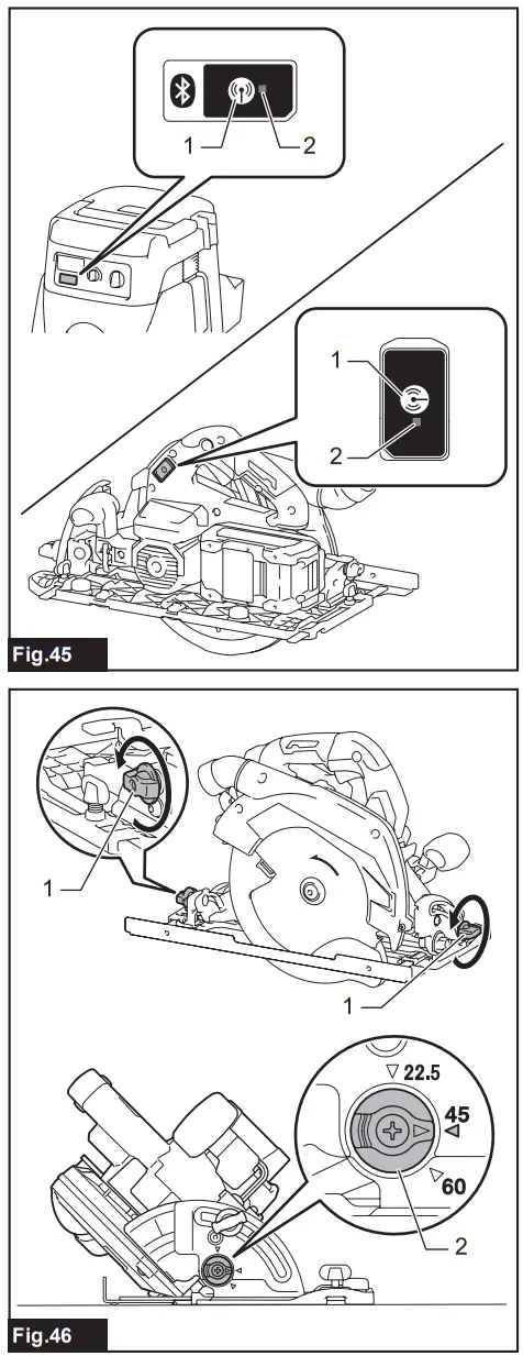 makita HS009G Cordless Circular Saw - Fig 14
