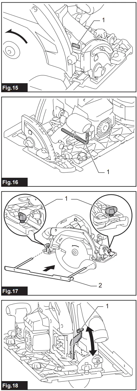 makita HS009G Cordless Circular Saw - Fig 5