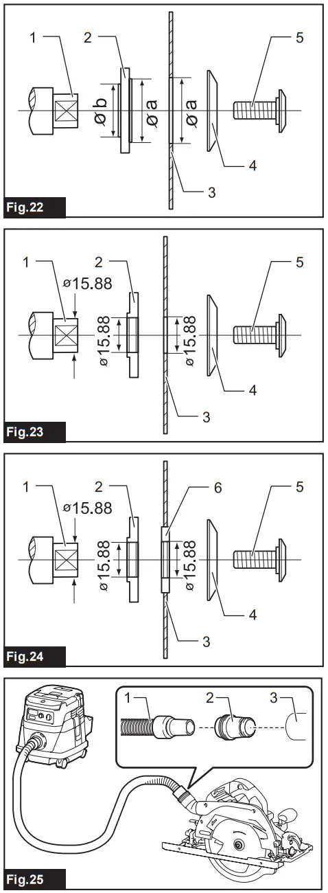 makita HS009G Cordless Circular Saw - Fig 7