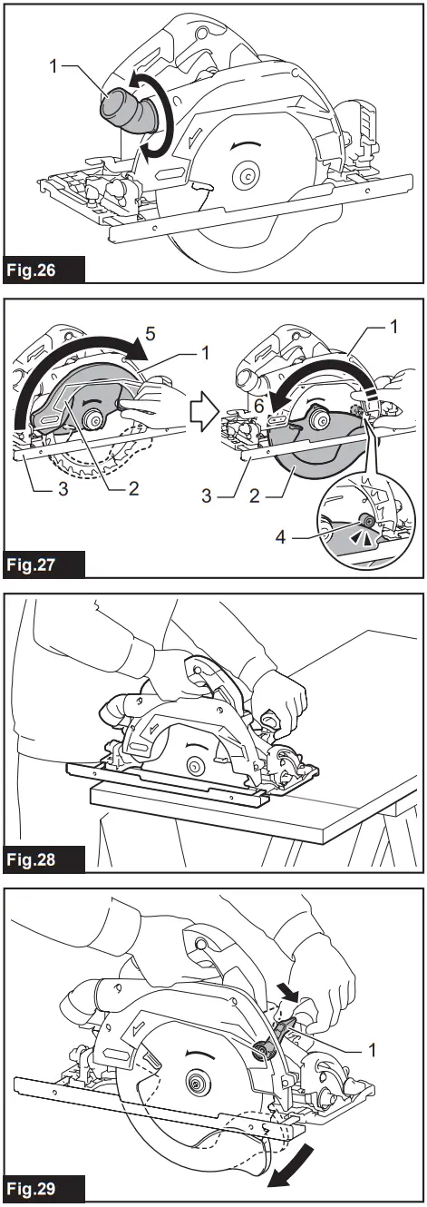 makita HS009G Cordless Circular Saw - Fig 8