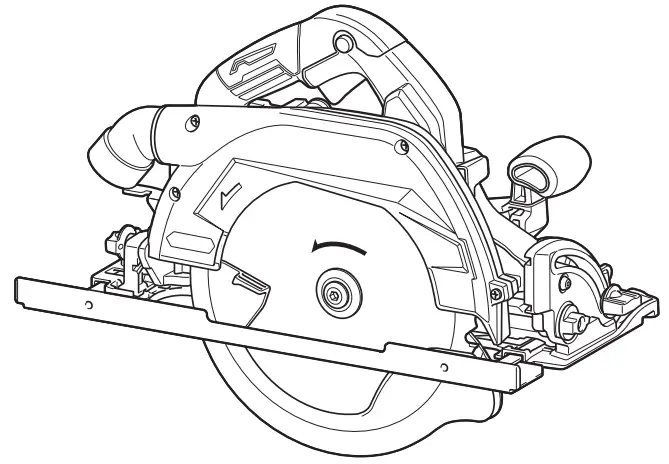 makita HS009G Cordless Circular Saw