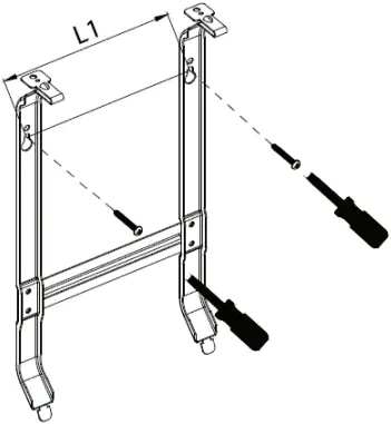 KLARSTEIN 10034390 - Wall mounting 1