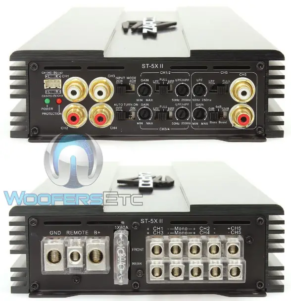 ZAPCO ST-X III 5-Channel 830W RMS ST-X Series Amplifier-prod