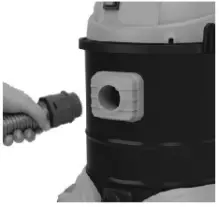 Qlima WDZ510 Wet and Dry Vacuum Cleaner 2J