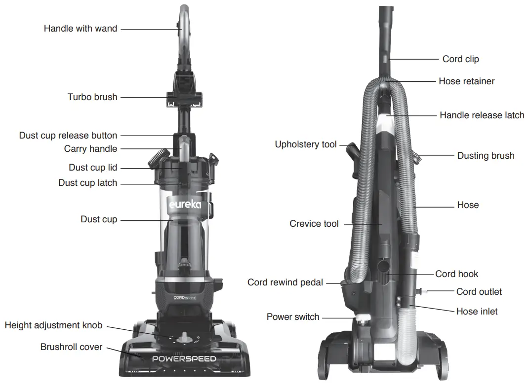 eureka NEU200 Series Upright Vacuum Cleaner - 12