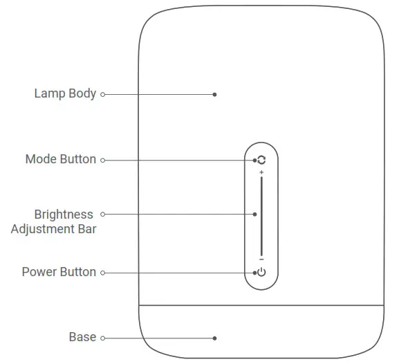 xiaomi 134735380 Mi Bedside Lamp 2 Table Light Lamp - Product Overview