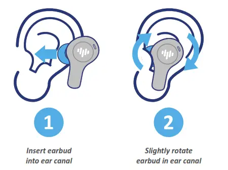iLuv TB150 Wireless Earbuds - 3