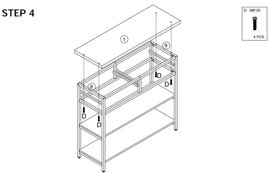 Tribesigns-HOGA-HQ0019-Console-Table-Drawers-fig-6