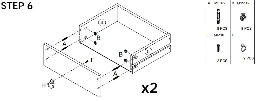 Tribesigns-HOGA-HQ0019-Console-Table-Drawers-fig-8