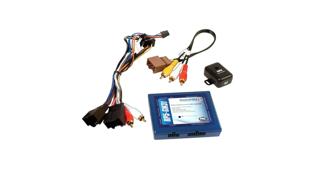 Pac Rp5-gm31 Radio Replacement Interface Owner's Manual