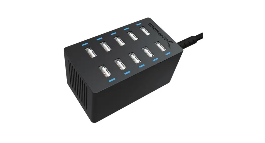 Sabrent Ax Tpcs 60w 10 Port Usb Fast Charger User Manual Sabrent Ax Tpcs 60w 10 Port Usb Fast Charger User Manual
