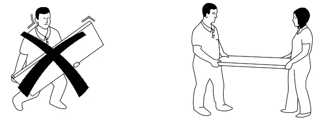 dams Connex 1600mm - DONT STRUGGLE 2 MAN LIFT