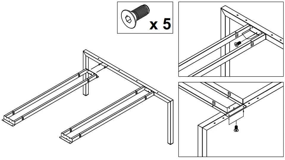 dams Connex 1600mm - Step 2