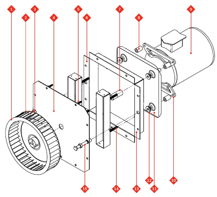 CPG 351FGC100 Gas Powered Convection Ovens fig 2