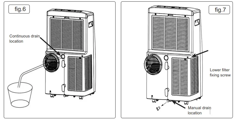 SEALEY SAC12000.V4 Portable Air Conditioner Dehumidifier Air Cooler Heater - fig6
