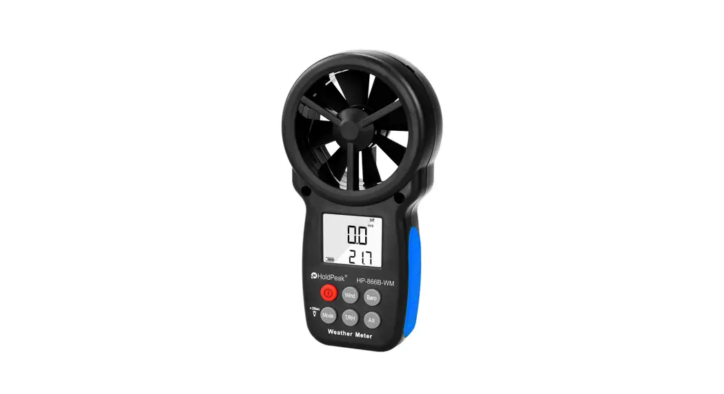 Holdpeak Hp-866b-app Handheld Digital Anemometer Instruction Manual