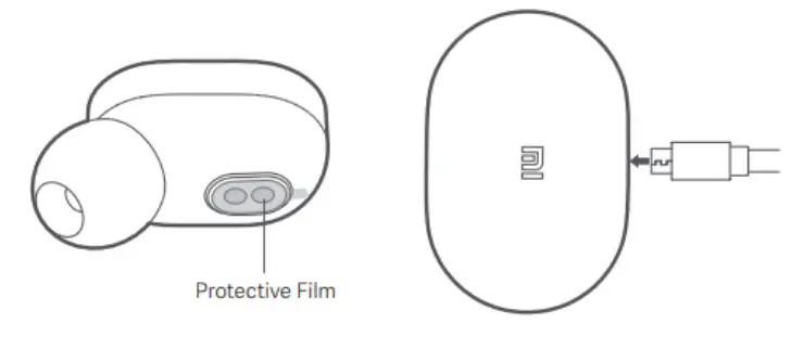 Mi True Wireless Earbuds - Charging