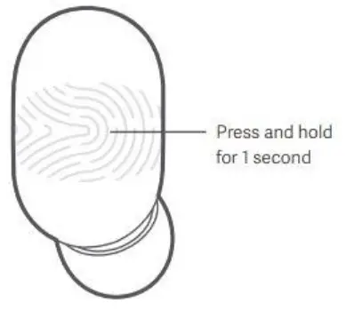 Mi True Wireless Earbuds - Turning On