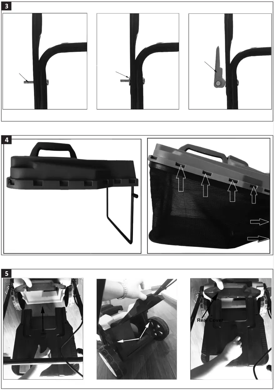 MEEC TOOLS 014477 18V Battery Powered Lawn Mower - 2