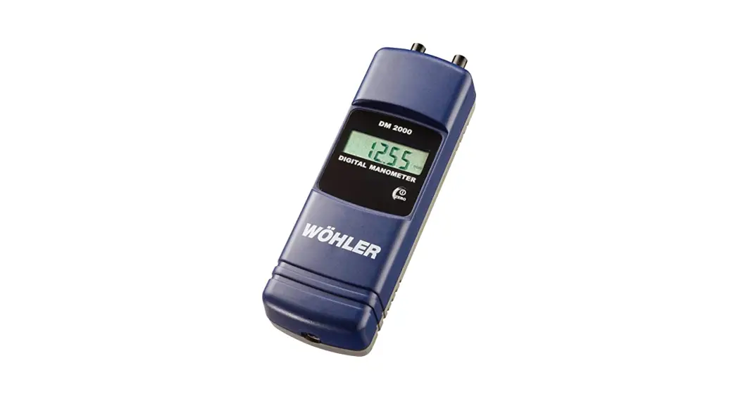 W Hler Dm 2000 Digital Manometer Instruction Manual