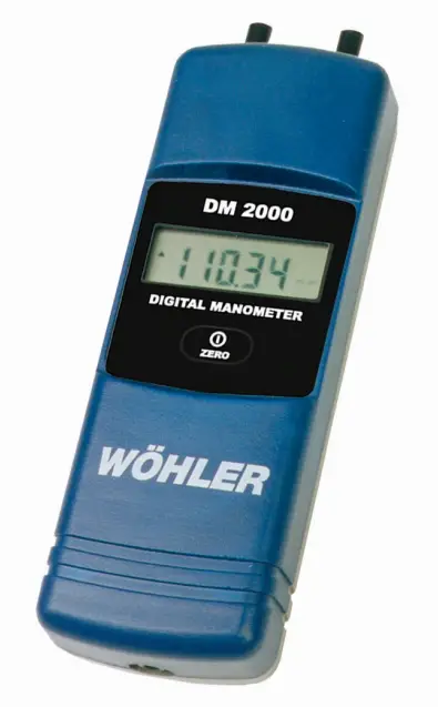 W HLER DM 2000 Digital Manometer