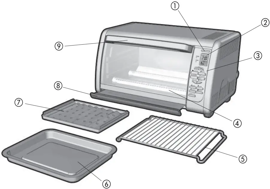 BLACK PLUS DECKER CTO6335S Digital Convection Countertop Oven - Product