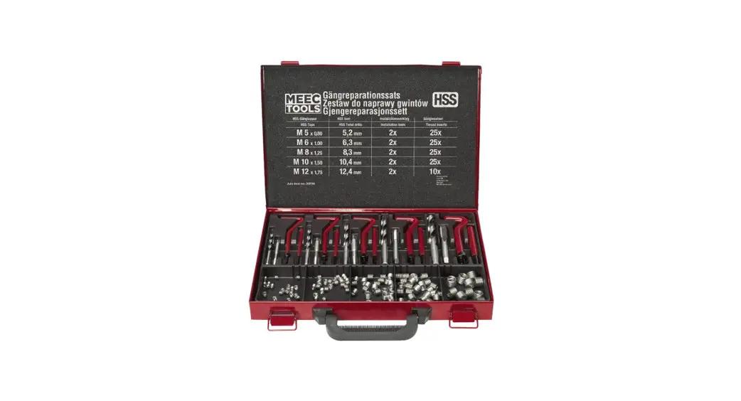 Meec Tools 012194 Thread Repair Kit Instruction Manual Meec Tools 012194 Thread Repair Kit Instruction Manual