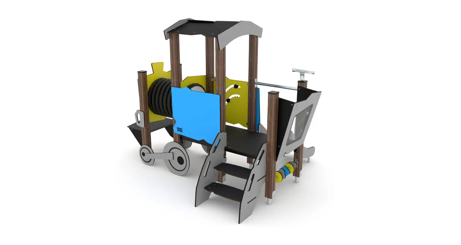 Vinci Play Wd1551 Wooden Theme Train User Manual