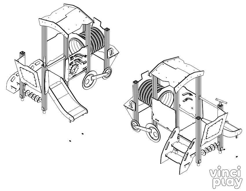 vinci play WD1551 Wooden Theme Train fig (3)