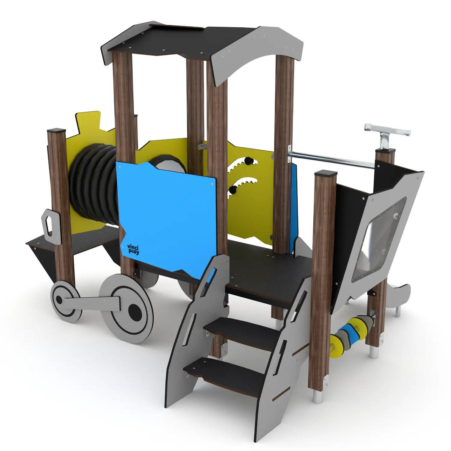 vinci play WD1551 Wooden Theme Train product-img