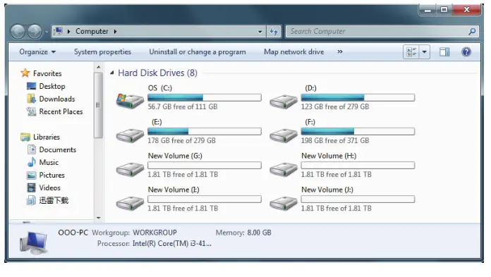 ORICO DS Type C Interface Series - Top 8