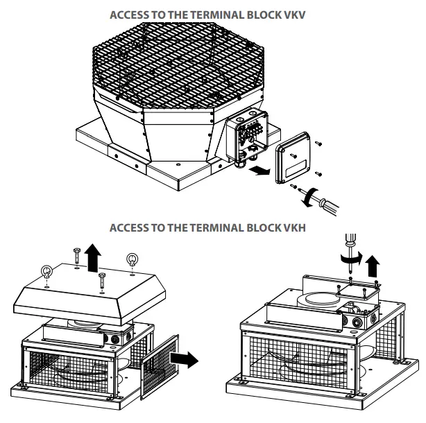 VENTS VKV Centrifugal Roof Fan - fig 4