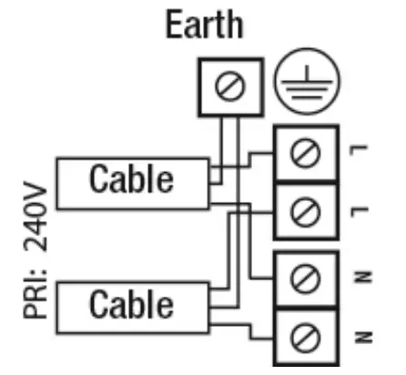 AURORA 12V Constant Voltage 10W LED Driver - Diagram