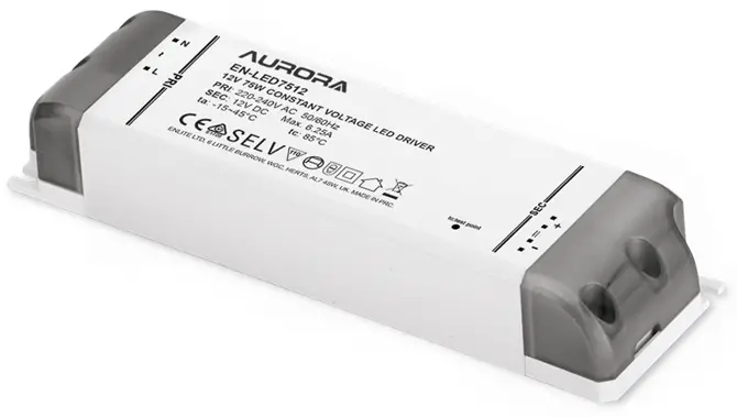 AURORA 12V Constant Voltage 10W LED Driver