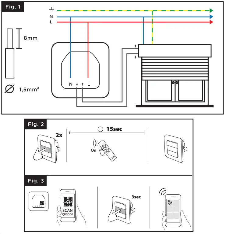 DIO REV SHUTTER WiFi Shutter Switch and 433MHz