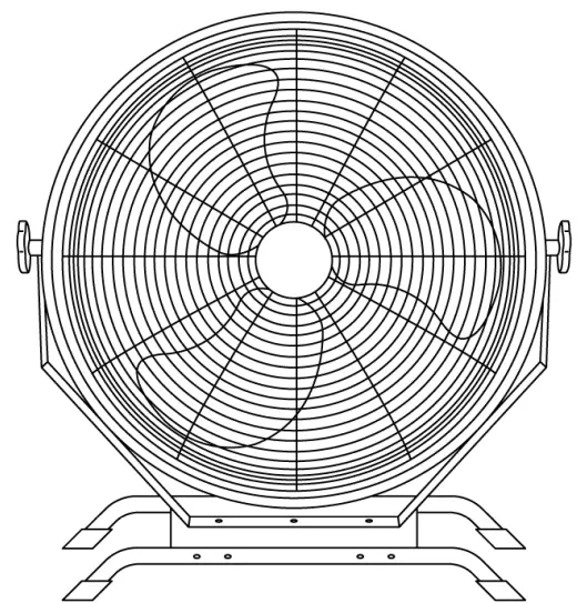 newair NIF18CBK00 8 2-in-1 High Velocity Wall Mounted or Floor Fan-fig1
