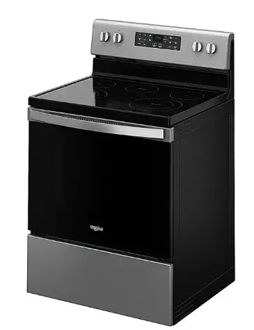 Whirlpool WFE535S0LS 5.3 Cu. Ft. Electric 5-in-1 Air Fry Oven Stainless Steel product