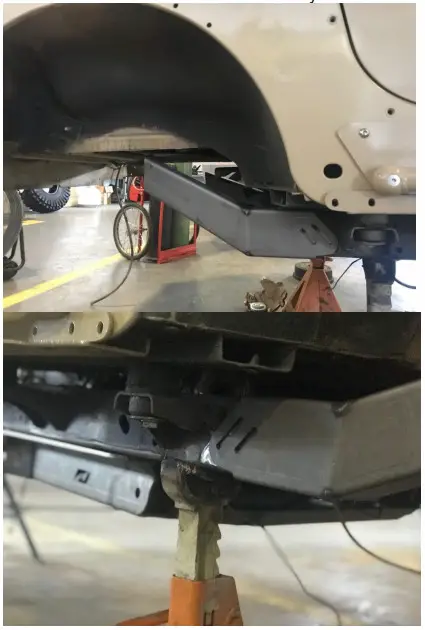 MOTOBILT MB3020 Jeep LJ Back Half Kit - Figure 2