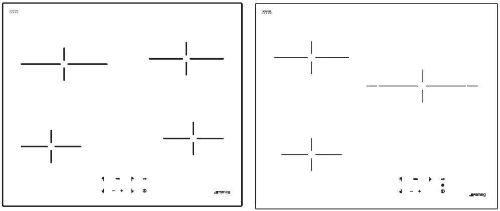 smeg SE264TD1 60cm Touch Control Ceramic Hob - fig