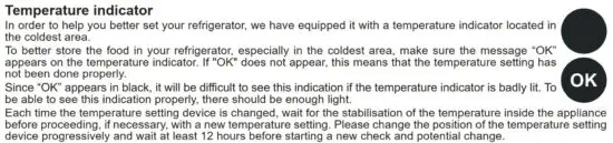 FIG 10 Temperature indicator